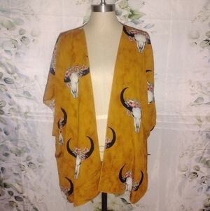 5For$12 Longhorn Skull Kimono